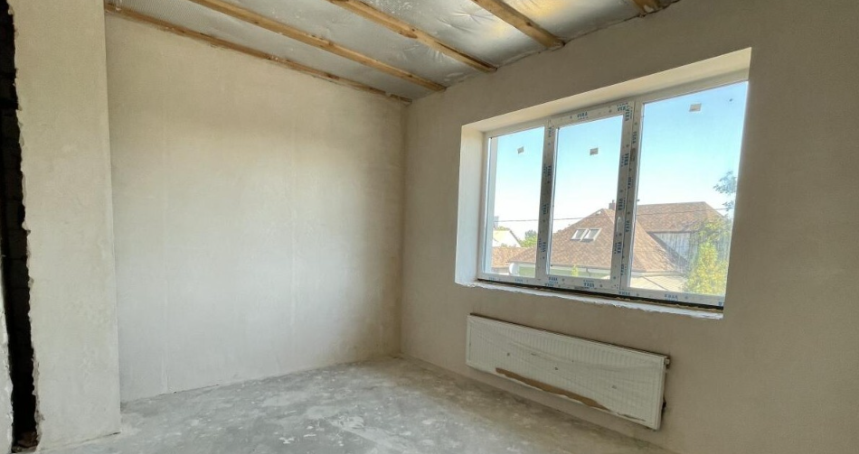 Остекление коттеджа окнами Veka